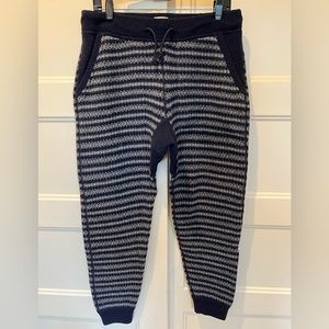 J.Crew Fair Isle lambswool jogger pant